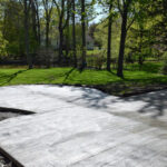 concrete patio